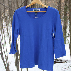 3/4 sleeve t-shirt (NWT) - 100% Cotton